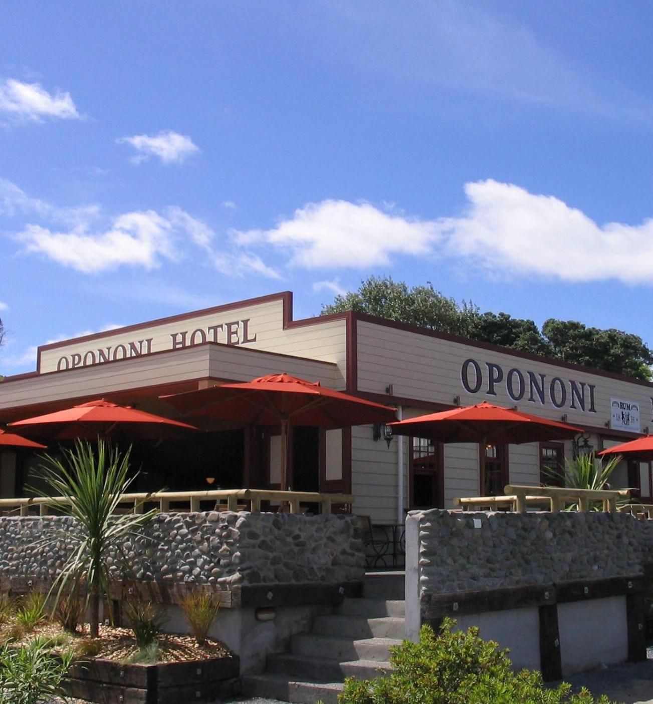 Opononi Hotel Bagian luar foto